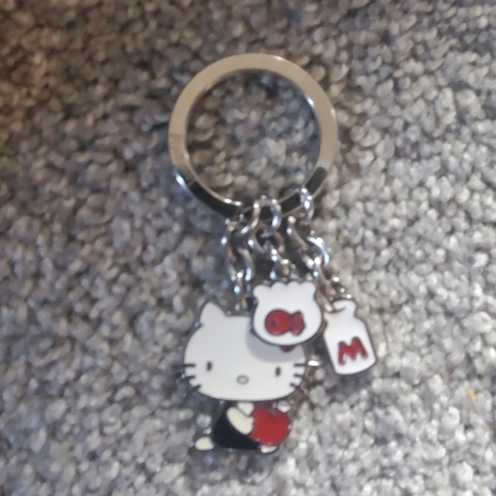 Gray And Red Hello Kitty Handbag - image 4